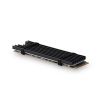 Obrázek AXAGON CLR- M2L3, hliníkový pasivní chladič pro M.2 2280 SSD, výška 3 mm