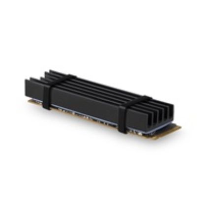 Obrázek AXAGON CLR- M2L10, hliníkový pasivní chladič pro M.2 2280 SSD, výška 10 mm