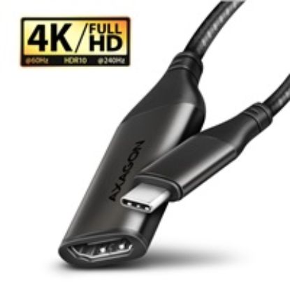 Obrázek AXAGON RVC- HI2M, USB- C - > HDMI 2.0a redukce / adaptér, 4K/ 60 Hz HDR10