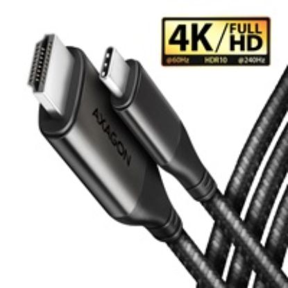 Obrázek AXAGON RVC- HI2MC, USB- C - > HDMI 2.0a redukce / kabel 1.8m, 4K/ 60 Hz HDR10