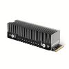 Obrázek AXAGON CLR- M2XT, hliníkový pasivní chladič pro jedno i oboustranný M.2 SSD disk, výška 20 mm
