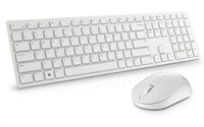 Obrázek DELL Pro Wireless Keyboard and Mouse - KM5221 W - German (QWERTZ) - White