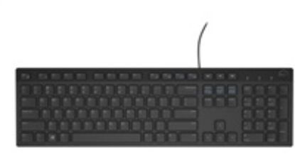 Obrázek DELL Multimedia Keyboard- KB216 - Czech/ Slovak (QWERTZ) - Black