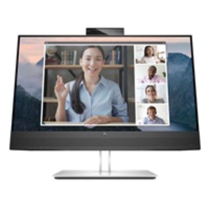 Obrázek HP LCD EliteDisplay E24mv G4 23, 8" IPS, 1920 x 1080, 16: 9, 5 ms, 250 nits, 1000: 1, VGA, DP, HDMI, 4xUSB 3.2, webcam…
