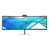 Obrázek HP LCD 549pm Conferencing Monitor 49", 5120 x 1440, VA, 400 nit, 4000: 1, 5 ms, DP1.4, HDMI 2.0, 4xUSB, 2xUSB- C140 W…