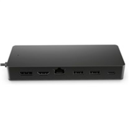 Obrázek HP dock - Universal USB- C Multiport Hub (2x USB- A 3.2, 1xUSB- C, 1xHDMI 2.0, 1xDP 1.2, USB- C 65 W, RJ45, bez zdroje