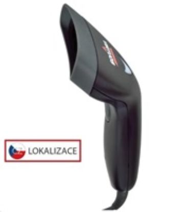 Obrázek Virtuos CCD čtečka HT- 10, USB (klávesnice/ RS232 emulace), černá