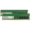 Obrázek TRANSCEND DIMM DDR4 32 GB (Kit of 2) 3200Mhz 1Rx8 2Gx8 CL22 1.2V