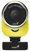 Obrázek GENIUS webkamera QCam 6000/ žlutá/ Full HD 1080P/ USB2.0/ mikrofon