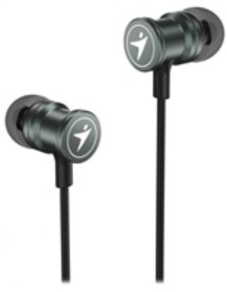 Obrázek GENIUS sluchátka HS- M316 METALLIC IRON GREY, 4pin 3, 5 mm jack, kovově šedá