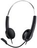 Obrázek GENIUS sluchátka HS- 220U/ USB/ černo- stříbrná