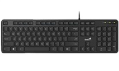 Obrázek GENIUS klávesnice Slimstar M200/ Drátová/ USB/ černá/ CZ+SK layout