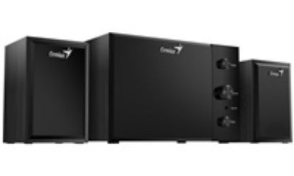 Obrázek GENIUS reproduktory SW- 2.1 350/ 2.1/ 15 W/ dřevěné/ černá