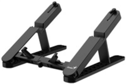 Obrázek GENIUS stojan na notebook G- Stand M200, tablet a telefon, 10- 17", 6 pozic, skládací, černý