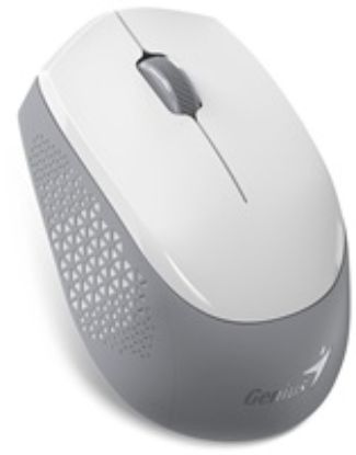 Obrázek GENIUS myš NX- 8000S BT/ duální Bluetooth + 2, 4GHz/ 1200 dpi/ bezdrátová/ tichá/ bílošedá