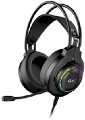 Obrázek GENIUS sluchátka s mikrofonem GX GAMING HS- GX580U, USB, RGB, černá