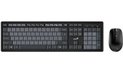 Obrázek GENIUS set klávesnice + myš Smart KM- 8200/ Bezdrátový set 2, 4GHz/ Copilot/ CZ+SK layout