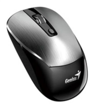 Obrázek GENIUS myš NX- 7125 Silver/ 1200 dpi/ bezdrátová/ Copilot/ stříbrná