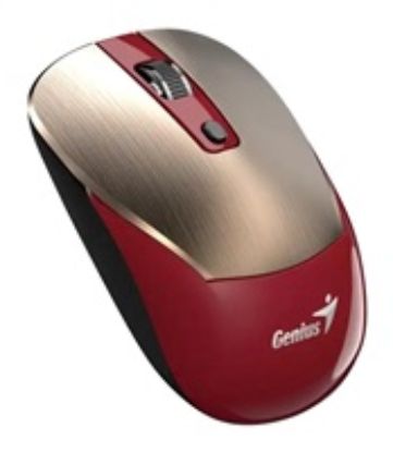 Obrázek GENIUS myš NX- 7125 GoldRed/ 1200 dpi/ bezdrátová/ Copilot/ červeno- zlatá