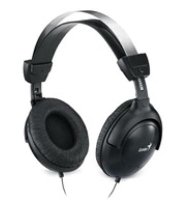 Obrázek GENIUS sluchátka s mikrofonem HS- M505X, single jack