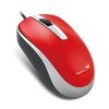 Obrázek GENIUS myš DX- 120, drátová, 1200 dpi, USB, červená