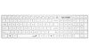 Obrázek Genius Klávesnice Slimstar 126, Drátová USB, CZ+SK layout, Copilot klávesa, Bílá