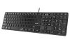 Obrázek GENIUS Klávesnice Slimstar K500 Education, Bez písmen, Drátová USB, černá