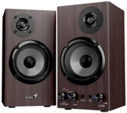 Obrázek GENIUS Reproduktor SP- HF520BT, BT, 3.5mm jack, 20 W, tmavé dřevo