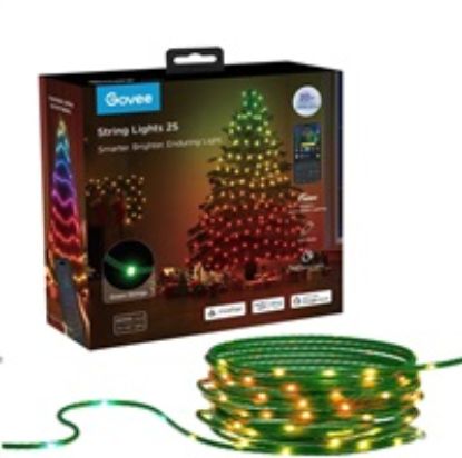 Obrázek Govee RGBW osvětlení pro vánoční stromek 20m Matter