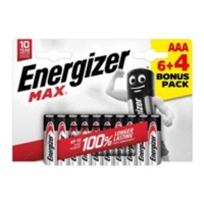 Obrázek Energizer LR03/ 10 Max AAA 6+4 zdarma