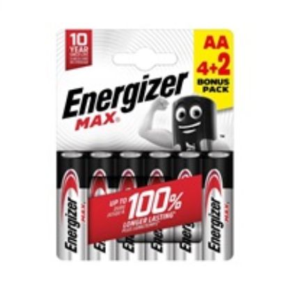 Obrázek Energizer LR6/ 6 Max AA 6 pack