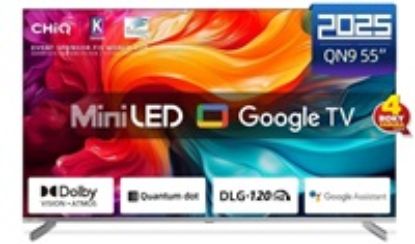 Obrázek CHiQ M55QA9 TV 55", UHD MiniLED Google TV DLG 120 Hz