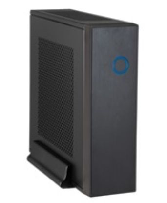 Obrázek CHIEFTEC skříň Compact Series/ mini ITX, IX- 03B, Black, Alu, 120 W adaptér CDP- 120ITX