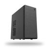 Obrázek CHIEFTEC skříň Elox Series HC- 10B, Miditower, USB 3.0, Black with Hair brush design front panel, bez zdroje