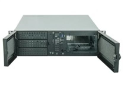 Obrázek CHIEFTEC skříň Rackmount 3U ATX/ mATX, UNC- 310A- B, zdroj BDF- 600S (600 W)