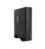 Obrázek CHIEFTEC skříň Compact Series/ mini ITX, IX- 06B- 85 W, Black, 85 W adaptér