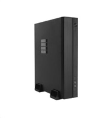 Obrázek CHIEFTEC skříň Compact Series/ mini ITX, IX- 06B- 120 W, Black, 120 W adaptér