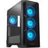 Obrázek CHIEFTEC skříň APEX, E- ATX, 1x USB- C 3.2, 2x USB 3.0, 4x 120mm ARGB Fan, ARGB Hub, černá