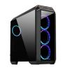 Obrázek CHIEFTEC skříň STALLION II, ATX, 1x USB- C 3.2, 2x USB 3.1, 1x USB 2.0, 4x 120mm RGB Fan, černá