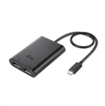 Obrázek i- tec USB- C na Dual Display Port adaptér