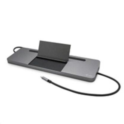 Obrázek i- tec USB- C Metal Ergonomic 4K 3x Display Docking Station + Power Delivery 85 W