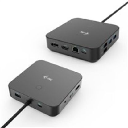 Obrázek i- tec USB- C HDMI + Dual DP Docking Station + Power Delivery 100 W