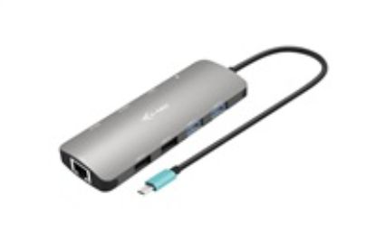 Obrázek i- tec USB- C Metal Nano 2x HDMI Docking Station, PD 100 W