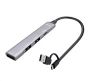 Obrázek i- tec USB- A/ USB- C Metal HUB 1x USB- C 3.1 + 3x USB 2.0