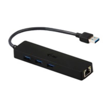 Obrázek i- tec USB 3.0 Slim HUB 3 Port + Gigabit Ethernet Adapter