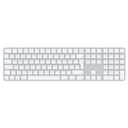 Obrázek Apple Magic Keyboard (2024) w Touch ID and Numeric Keypad - Czech - White Keys