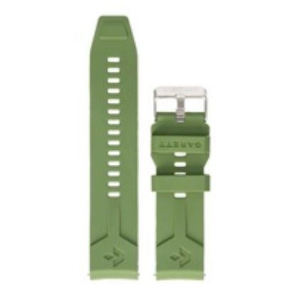 Obrázek Garett univerzální řemínek 22 mm, zelený silikonový