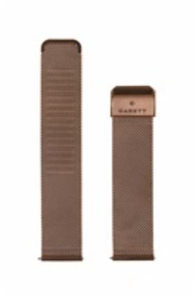 Obrázek Garett univerzální řemínek 22 mm, zlatý kovový, typ Mesh