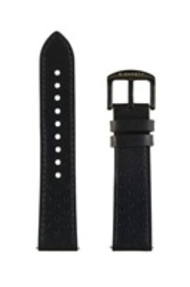 Obrázek Garett univerzální řemínek 22 mm, černý kožený