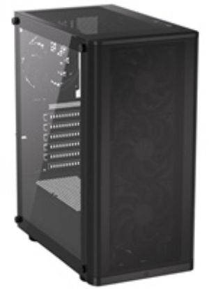 Obrázek ENDORFY Case Ventum 200 Air, Průhledná bočnice, ATX, 4 x 120mm, černá